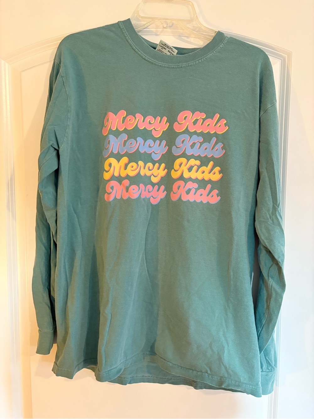 Women’s Mercy Kids Long Sleeve T-Shirt